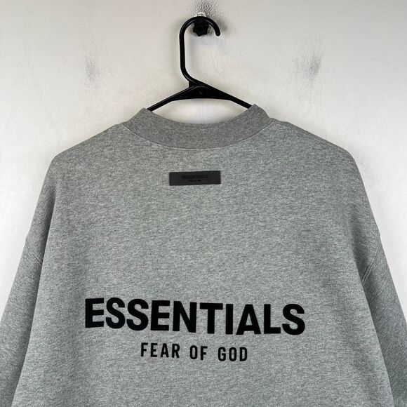 Fear of God Essentials Mock Neck Sweatshirt Size S - Picture 4 of 8